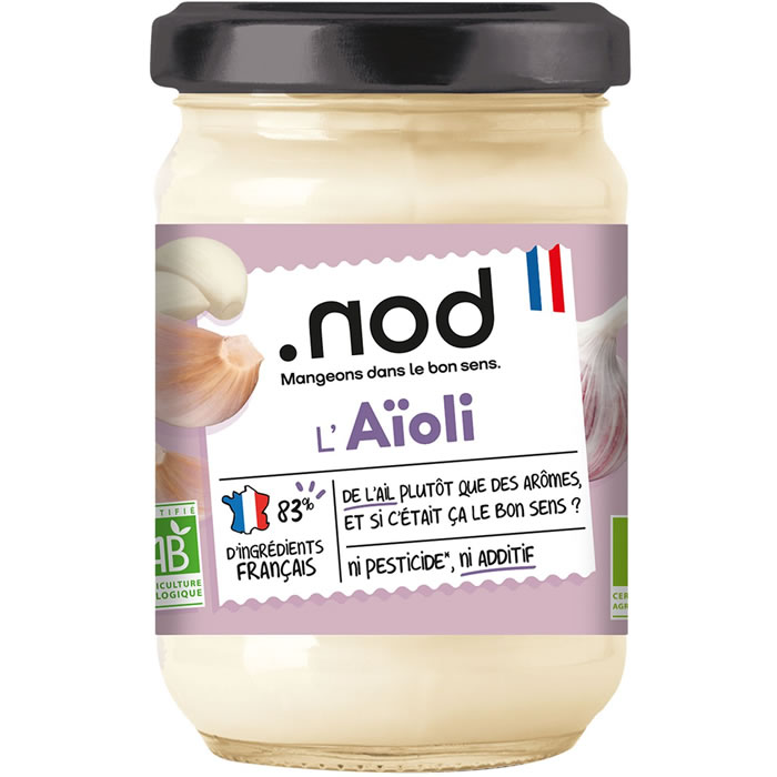 .NOD Sauce Aïoli bio