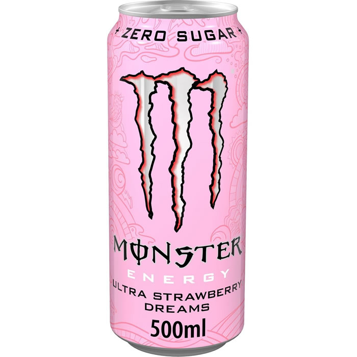 MONSTER Energy Ultra Boisson énergisante gazeuse à la fraise