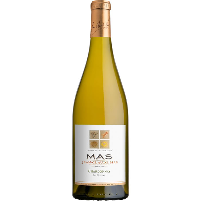 PAYS D'OC Chardonnay Le Coteau Vin blanc sec IGP