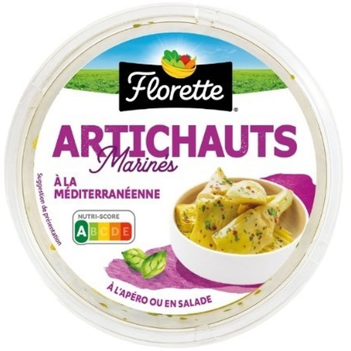 FLORETTE Artichauts marinés à la méditerranéenne