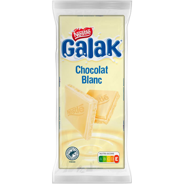 NESTLE Galak Tablette de chocolat blanc