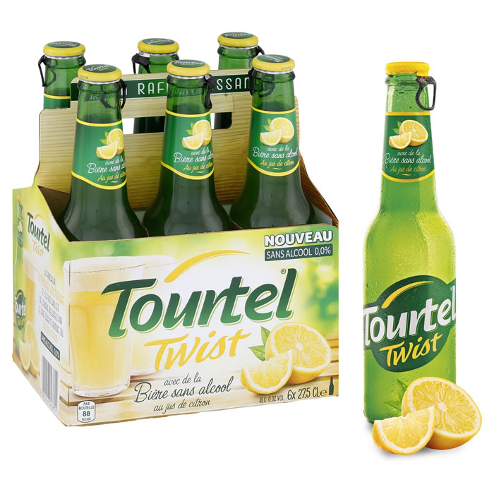 TOURTEL Twist Bière sans alcool au citron