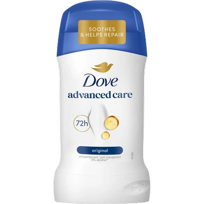DOVE Advanced care Déodorant stick anti-transpirant 72h