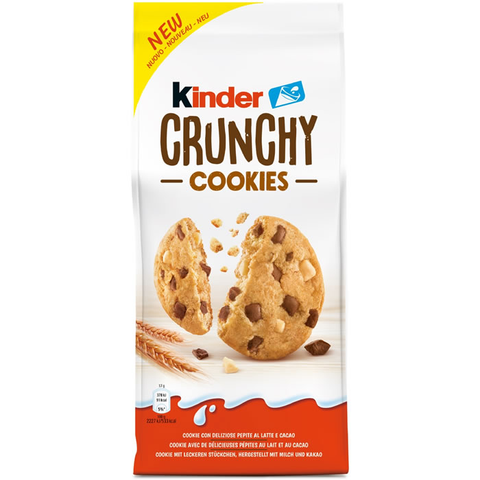 KINDER Cruncky Cookies aux pépites de chocolat
