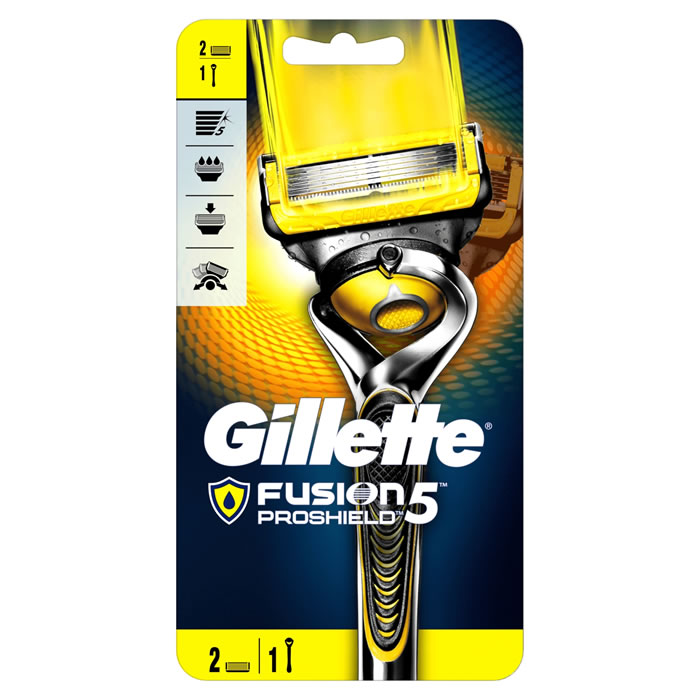 GILLETTE Fusion 5 Proshield Rasoir 5 lames