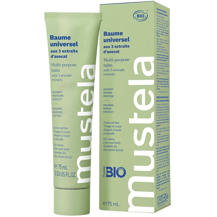 MUSTELA Baume universel aux trois extraits d’avocat certifié bio