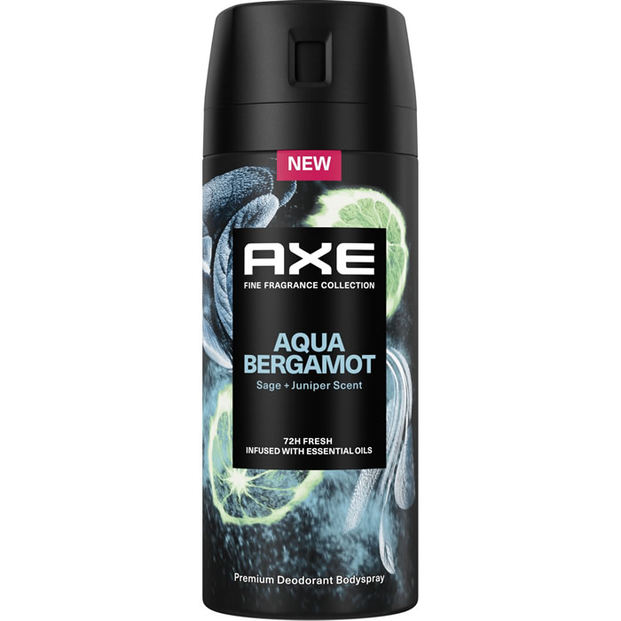 AXE Aqua Bergamot Déodorant spray homme 72h