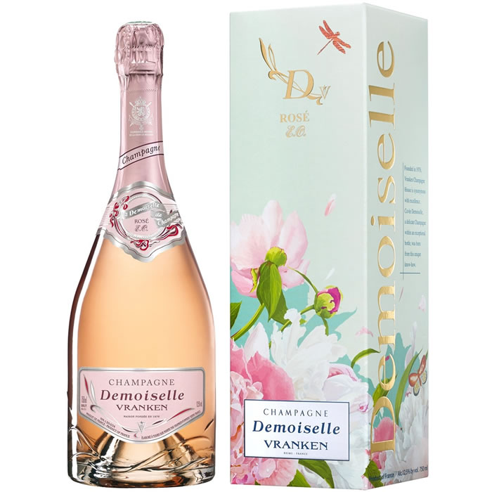 CHAMPAGNE Demoiselle Vranken Vin rosé AOP