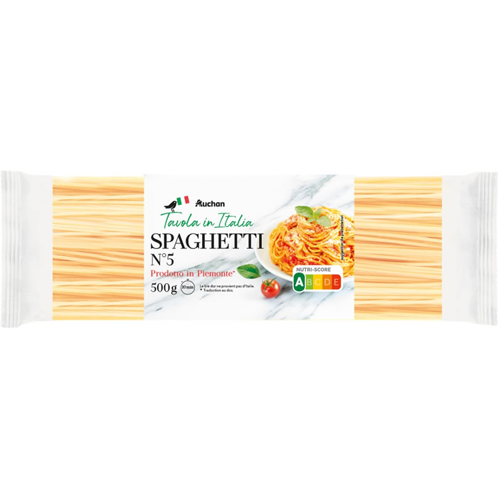 AUCHAN Tavola In Italia Spaghetti n°5