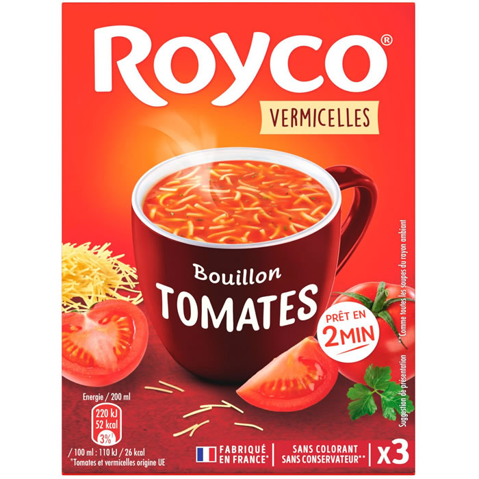 ROYCO Bouillon de tomates et vermicelles