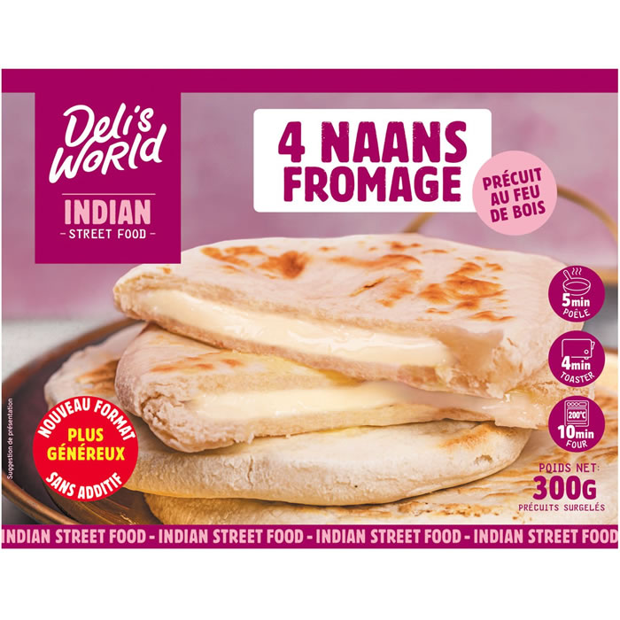 DELI'S WORLD Naan fromage