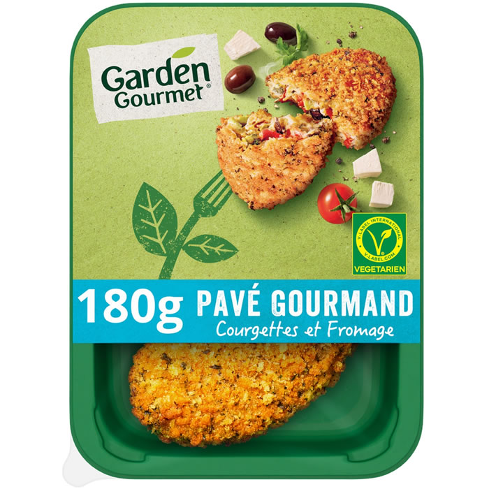GARDEN GOURMET Pavé gourmand courgettes et fromage