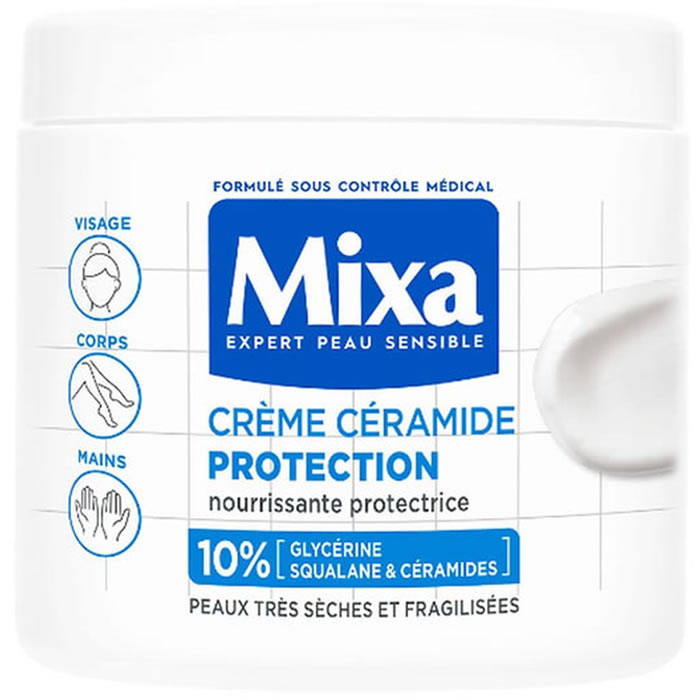 MIXA Crème céramide nourrissante et protectrice