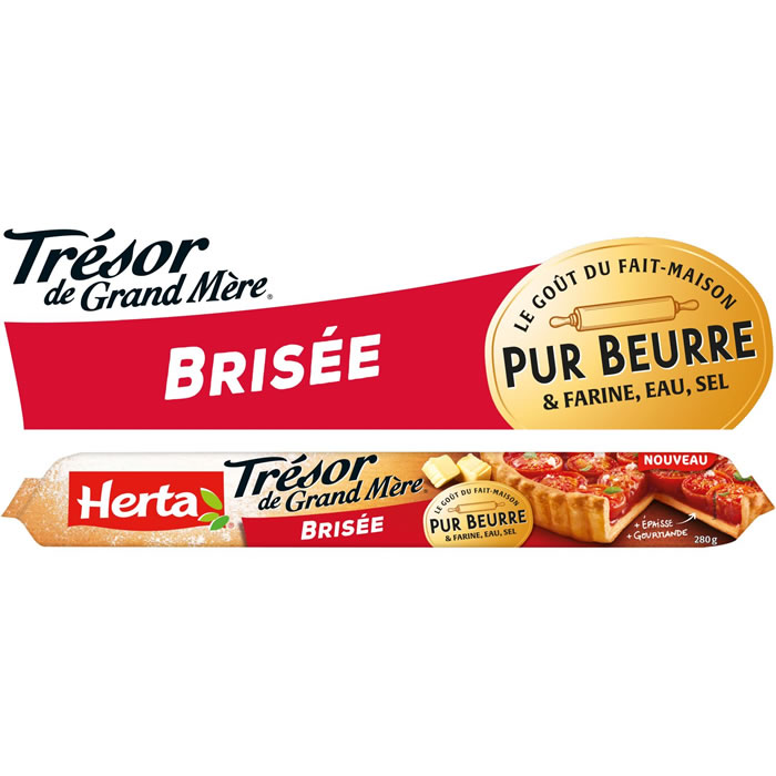 HERTA Trésor de Grand Mère Pâte brisée pur beurre