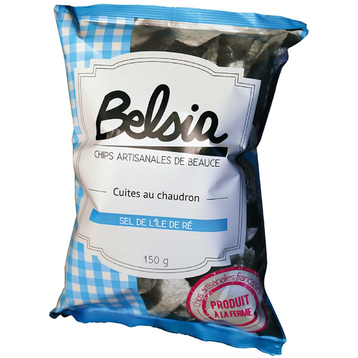 BELSIA Chips artisanales saveur sel de l'île de Ré