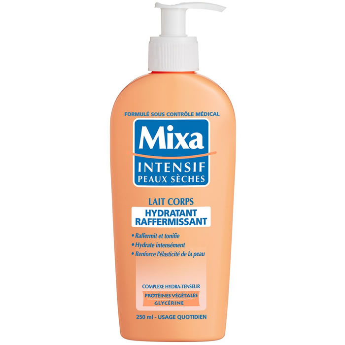 MIXA Intensif peaux sèches Lait corps hydratant raffermissant