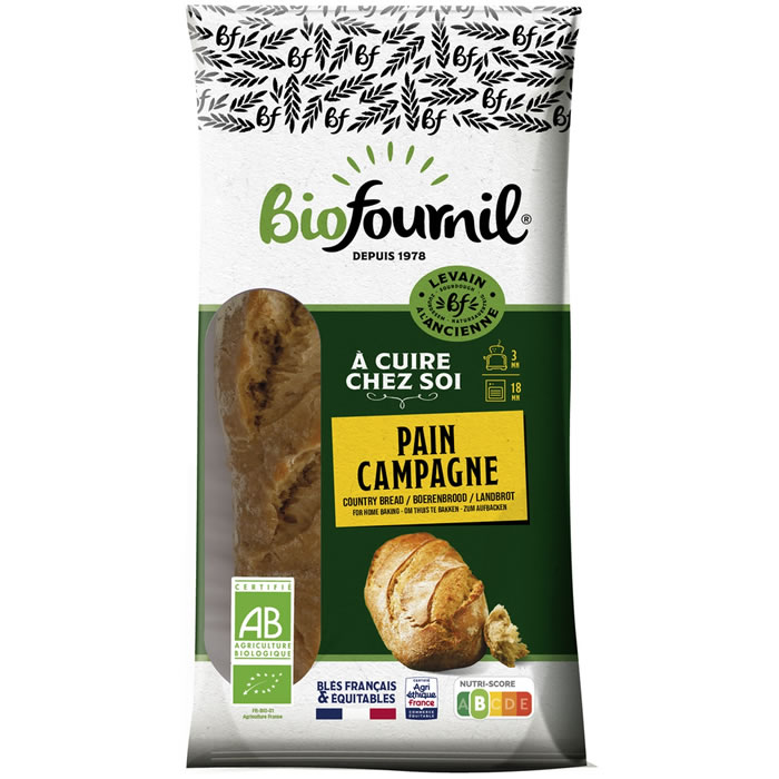 BIOFOURNIL Boulot de campagne précuit bio
