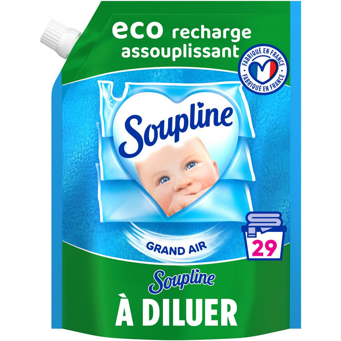SOUPLINE Recharge adoucissant concentré à diluer grand air