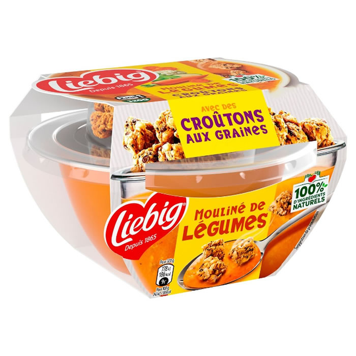 LIEBIG Soupe de légumes avec croûtons aux graines
