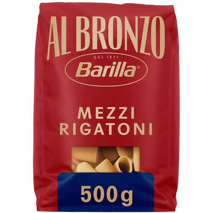 BARILLA Al Bronzo Mezzi rigatoni