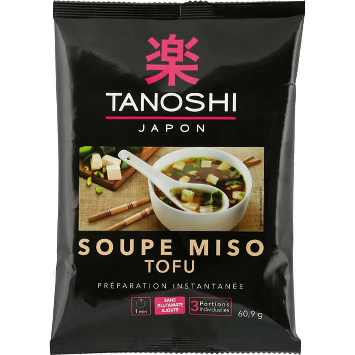 TANOSHI Japon Soupe miso au tofu