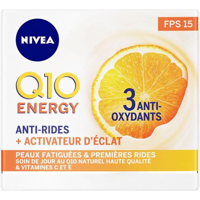 NIVEA Q10 Energy Crème visage jour énergie FPS 15 baie de goji