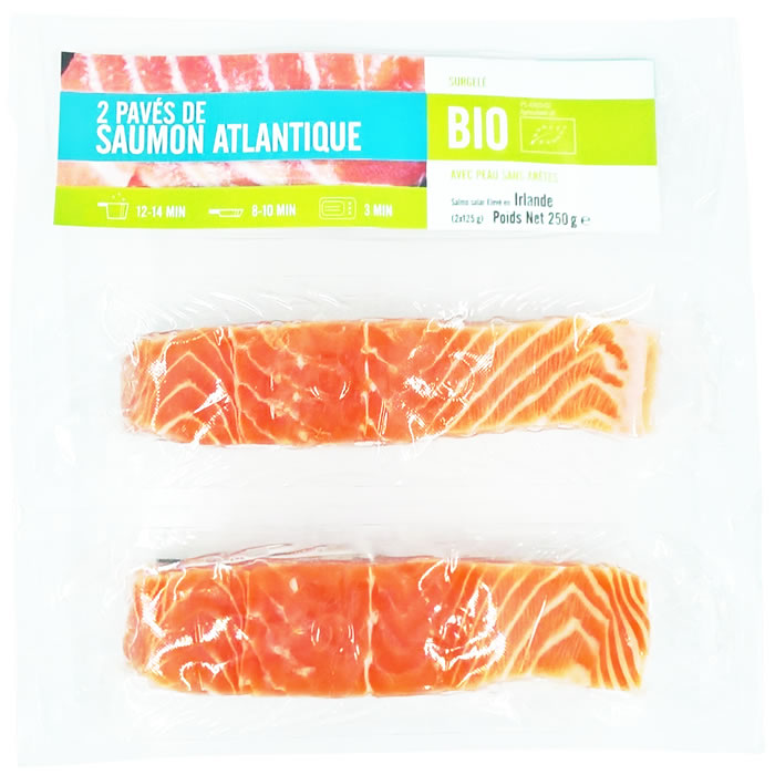SAUMON Pavés de saumon bio
