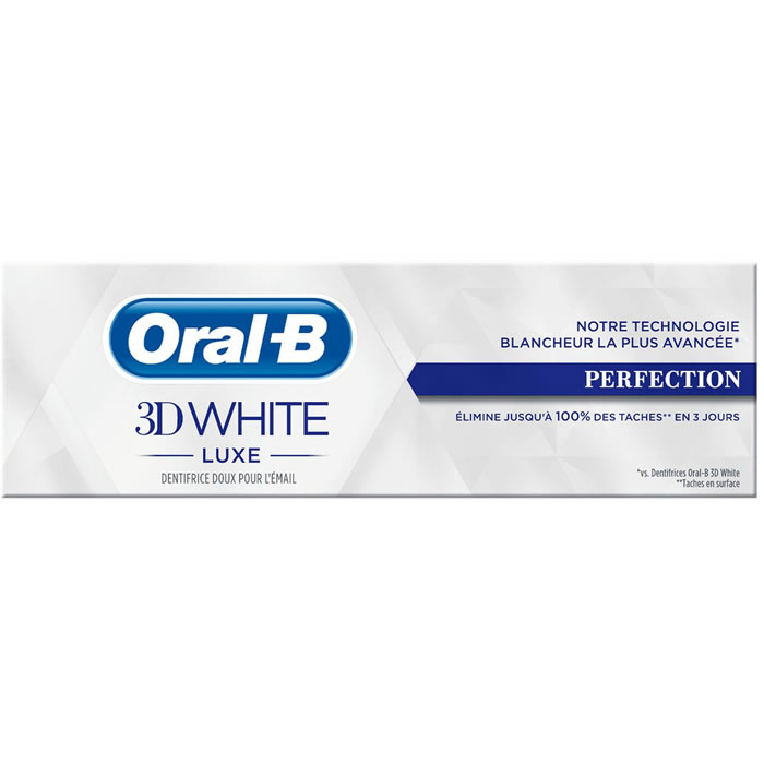ORAL-B 3D White Dentifrice blancheur perfection