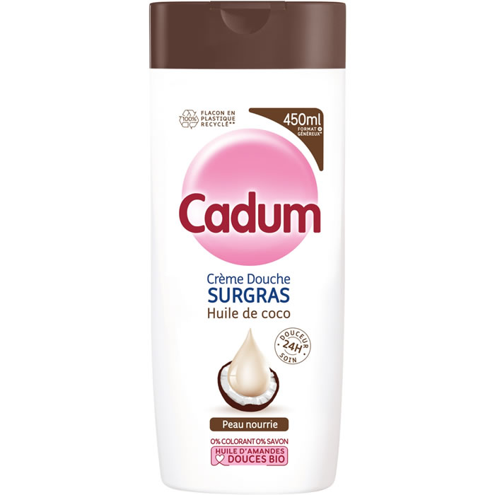 CADUM Surgras Crème douche à l'huile de coco