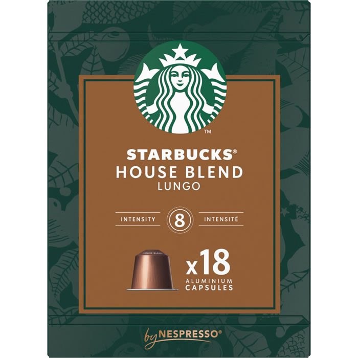 STARBUCKS House Blend Capsules de café espresso allongé N°8