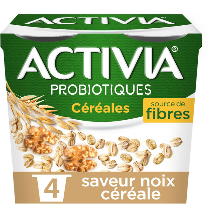 ACTIVIA Céréales Yaourts céréales bifidus noix