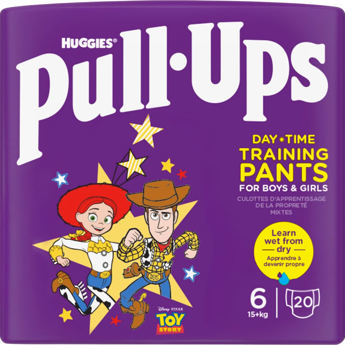 HUGGIES Couches culottes mixtes taille 6 (+15kg)