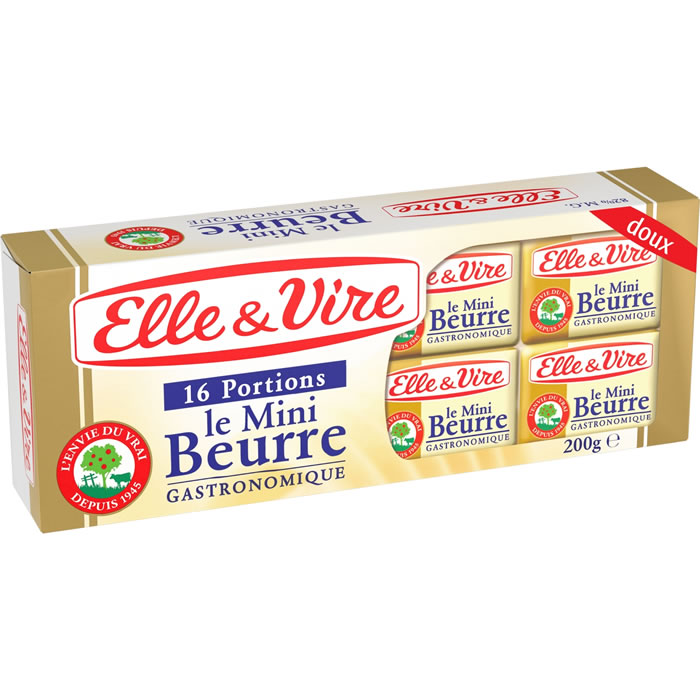 ELLE&VIRE Mini beurre doux