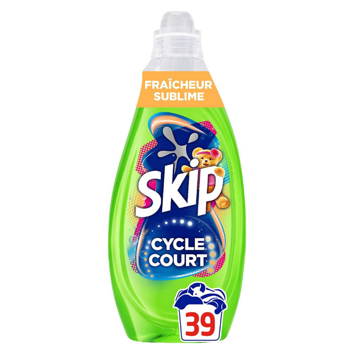 SKIP Cycle court Lessive liquide fraîcheur