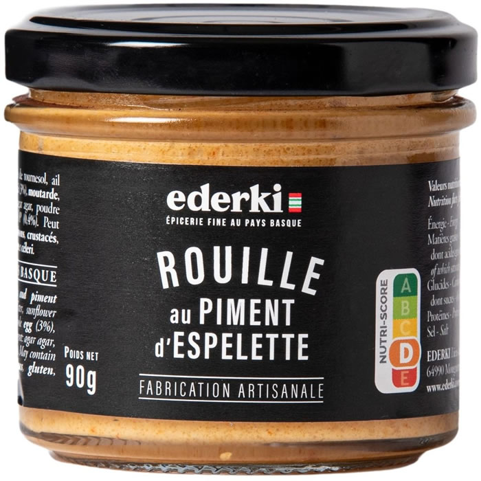 EDERKI Sauce rouille à l'ail et au piment d'espelette
