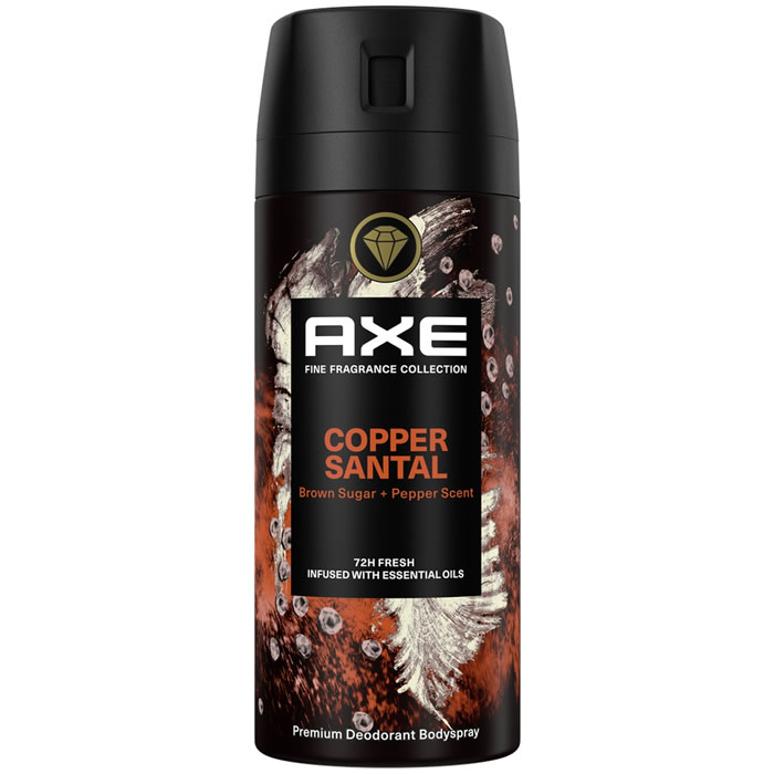 AXE Copper Santal Déodorant spray homme 72h