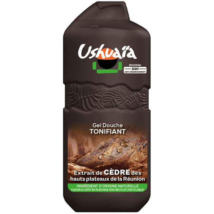 USHUAIA Tonifiant Gel douche aux extraits de cèdre
