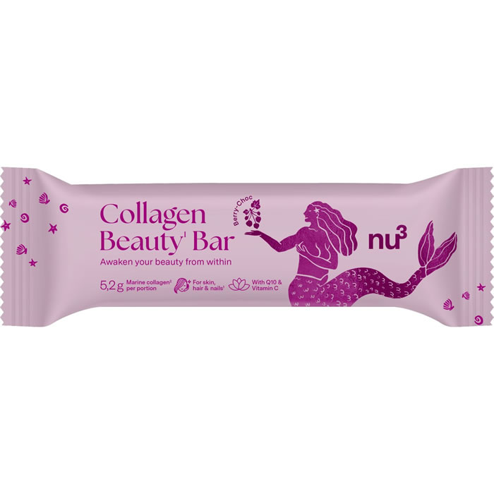 NU3 Barre de collagène aux baies et au chocolat