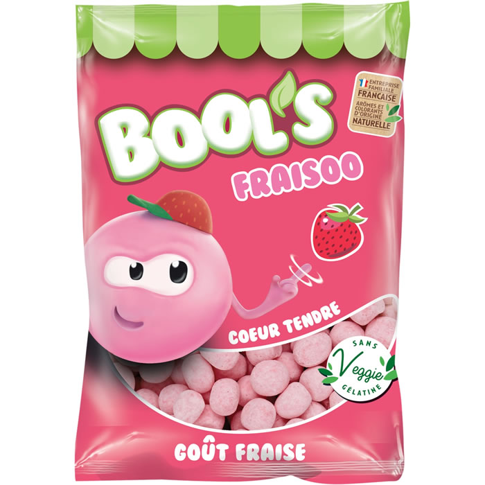 VERQUIN Fraisoo' Bool Bonbons à la fraise