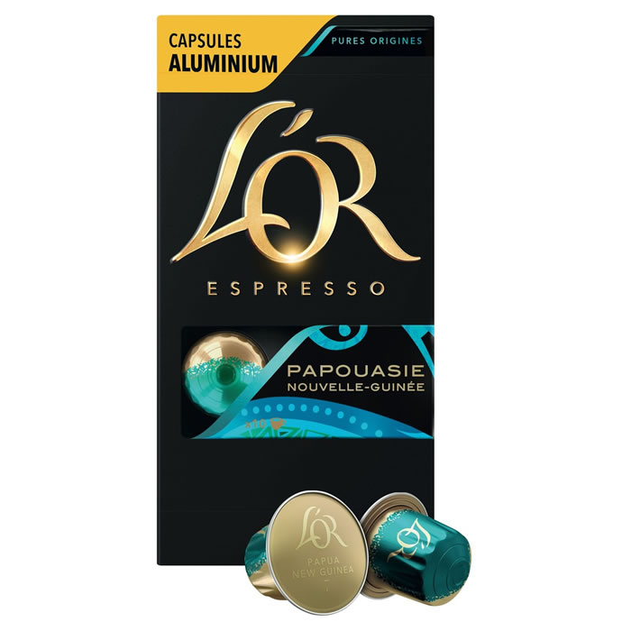 L'OR Espresso Capsules de café de Papouasie Nouvelle-Guinée N°7