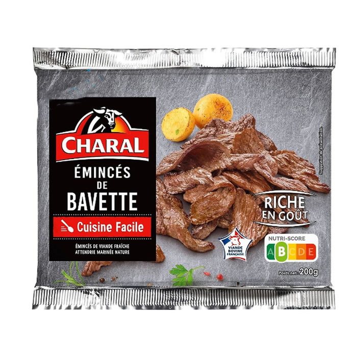 CHARAL Emincés de bavette marinée