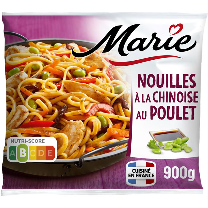 MARIE Nouilles à la chinoise au poulet et légumes
