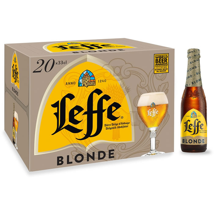 LEFFE Belge Bière blonde