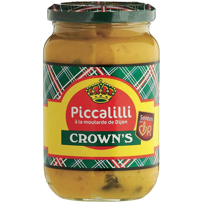 CROWN'S Sauce Piccalilli à la moutarde de Dijon