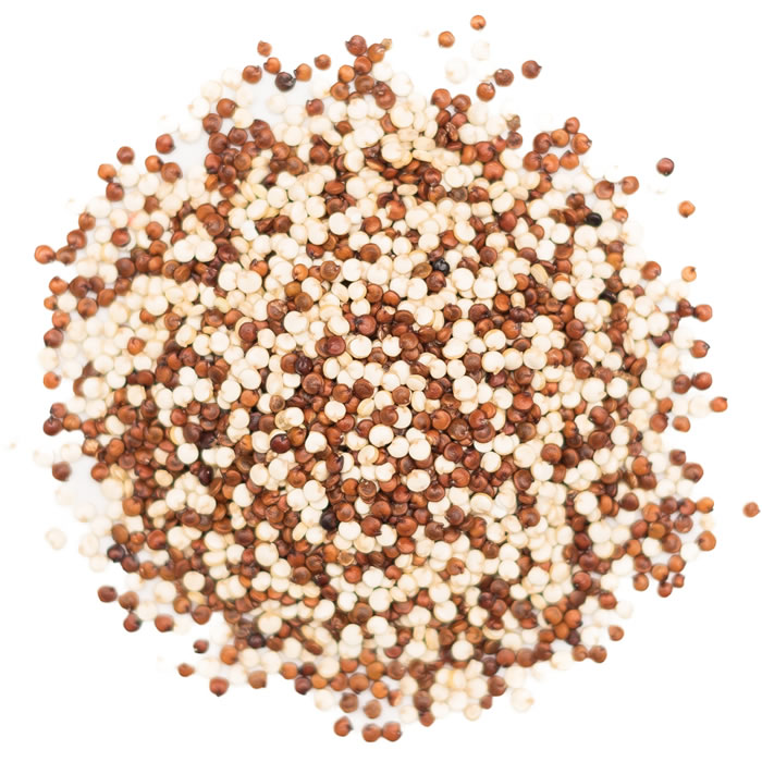 BIOTHENTIC Mélange de quinoa blanc et de quinoa rouge bio en vrac