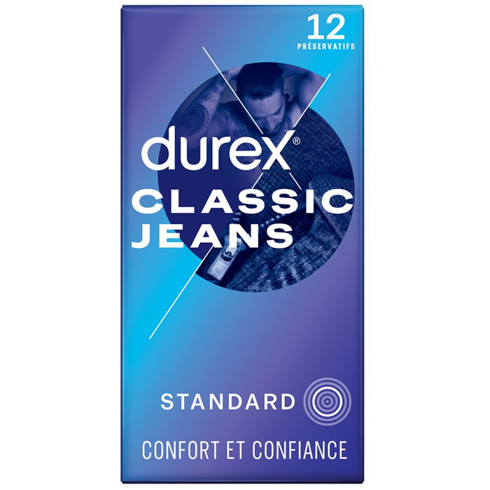 DUREX Classic Jeans Préservatifs standard