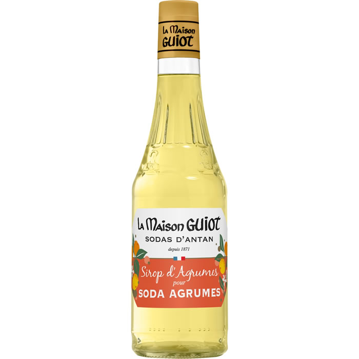 LA MAISON GUIOT Sirop d'agrumes