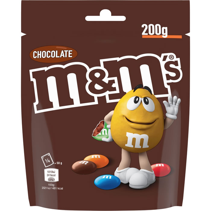 M&M'S Chocolat au lait enrobé de sucre fin et dragéifié