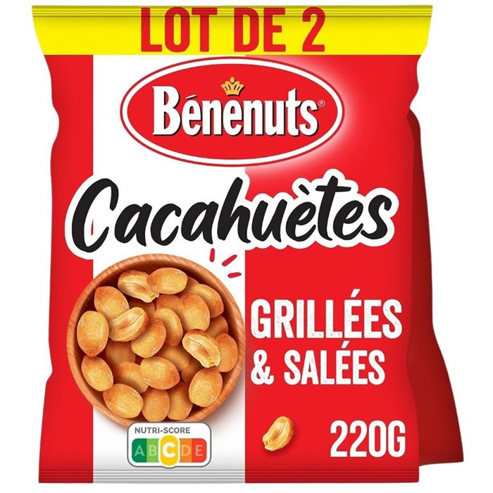 BENENUTS Cacahuètes grillées et salées