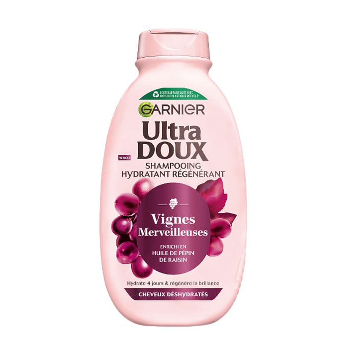GARNIER Ultra Doux Shampoing à l'huile de pépin de raisin